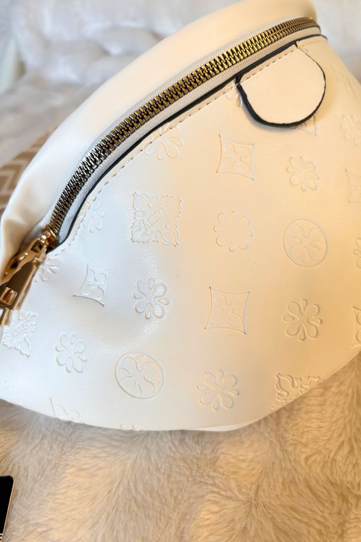 Crossbody-Bag „Lila & Creme“