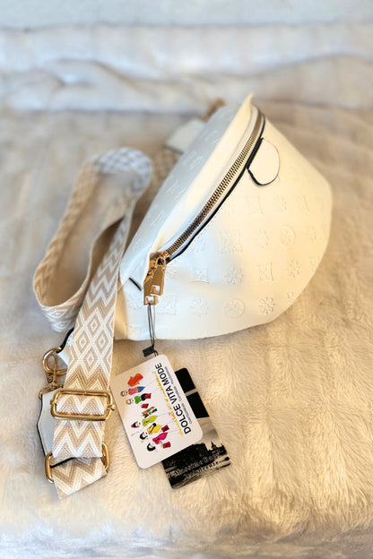 Crossbody-Bag „Lila & Creme“