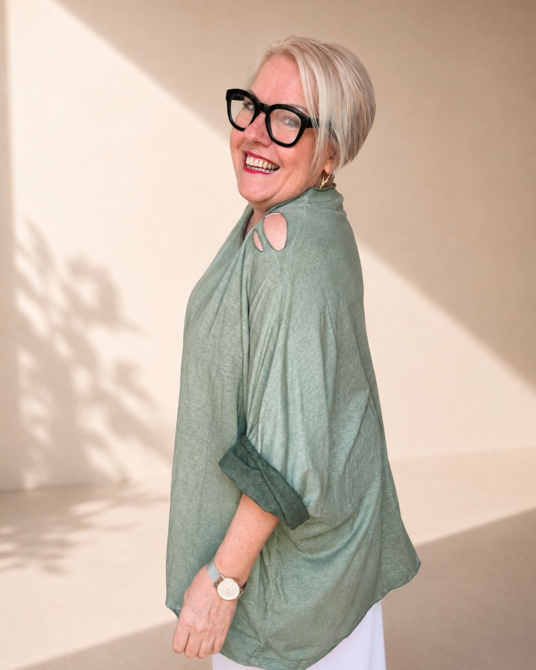 Oversize Shirt - OLIVE