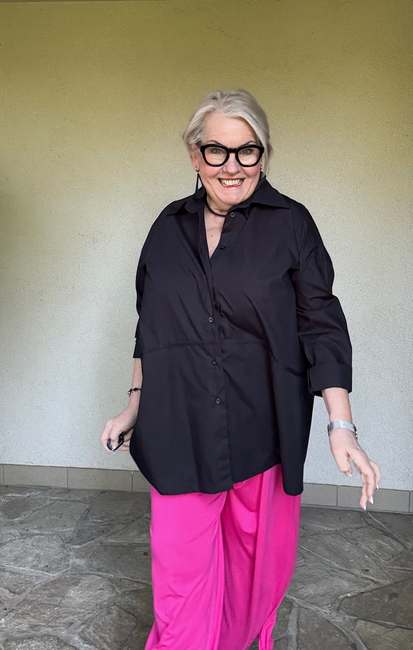 Bluse – SCHWARZ