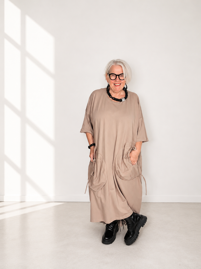Kleid CAPPUCCINO - Beige