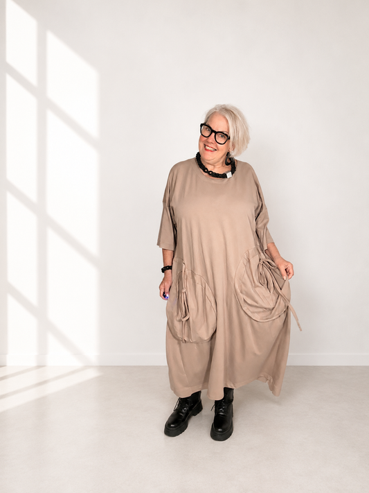 Kleid CAPPUCCINO - Beige
