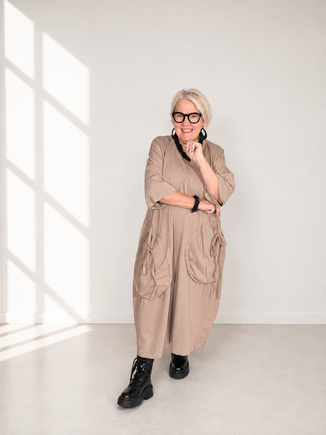 Kleid CAPPUCCINO - Beige