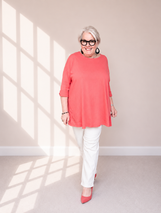 Shirt "LIVIA" - orange