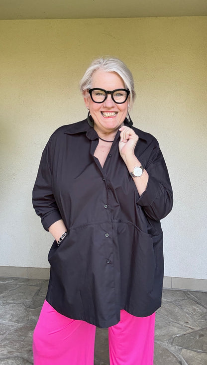 Bluse – SCHWARZ