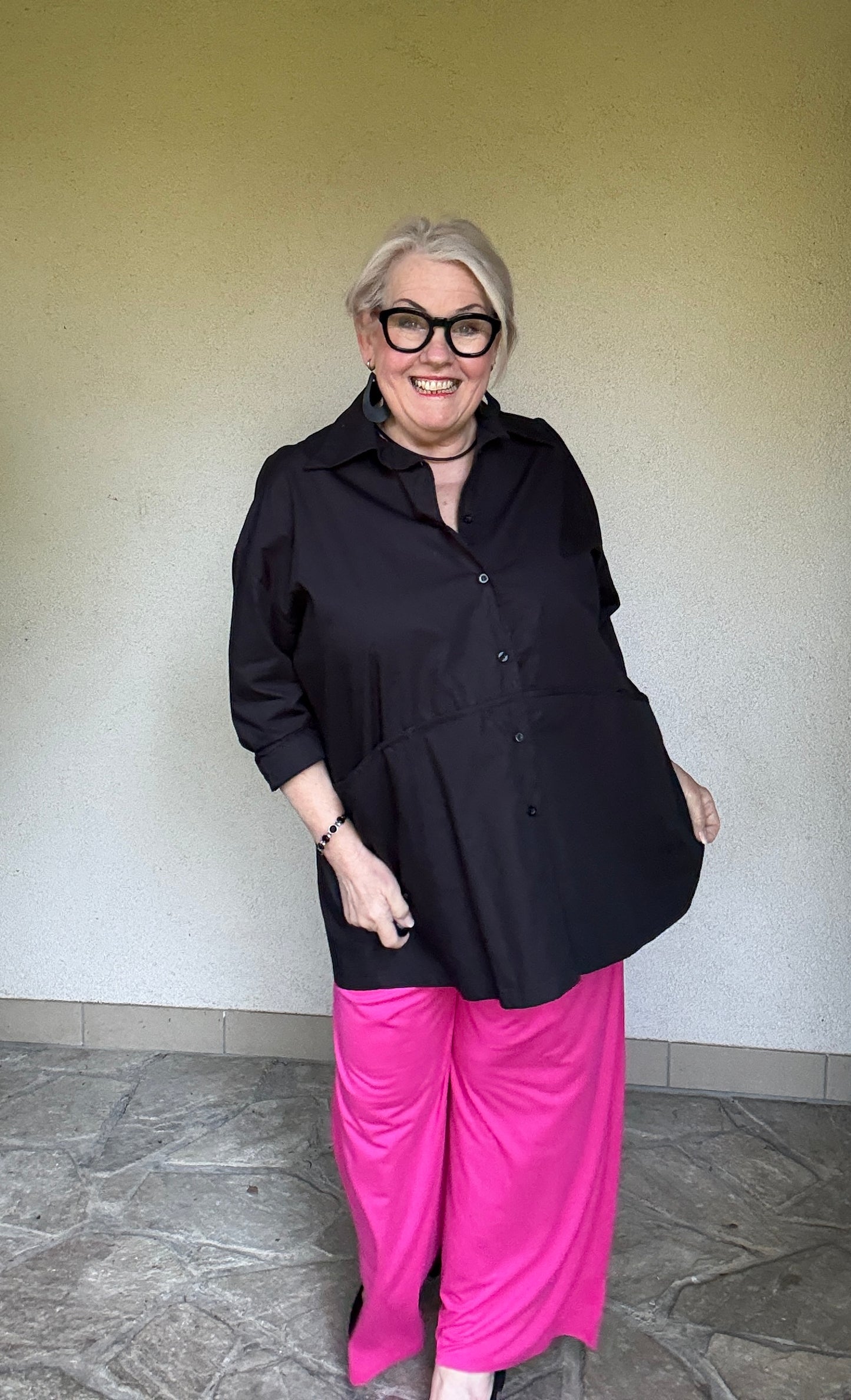 Bluse – SCHWARZ