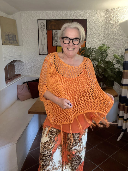 Boho Vibes zum Überwerfen – Netzoberteil in 3 Farben