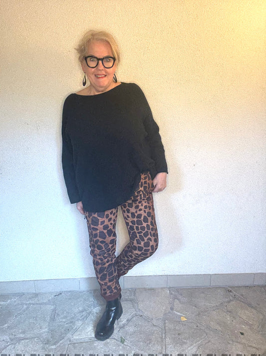 Giraffen Hose – wild & cozy