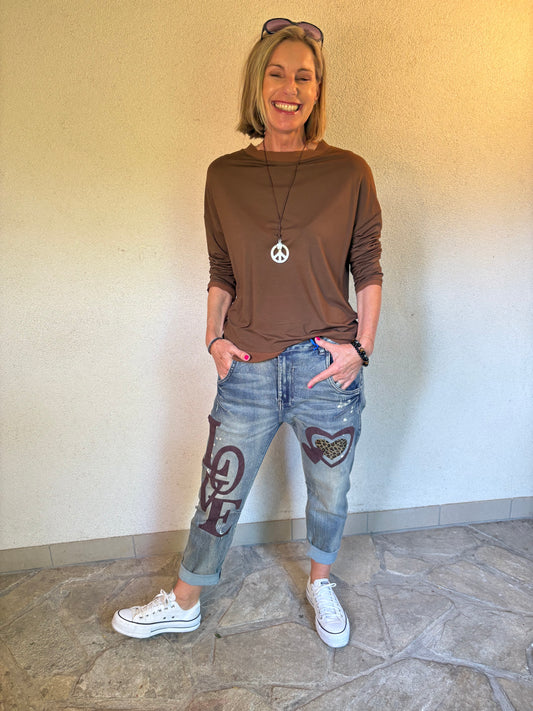 Jeans LOVE & HEART