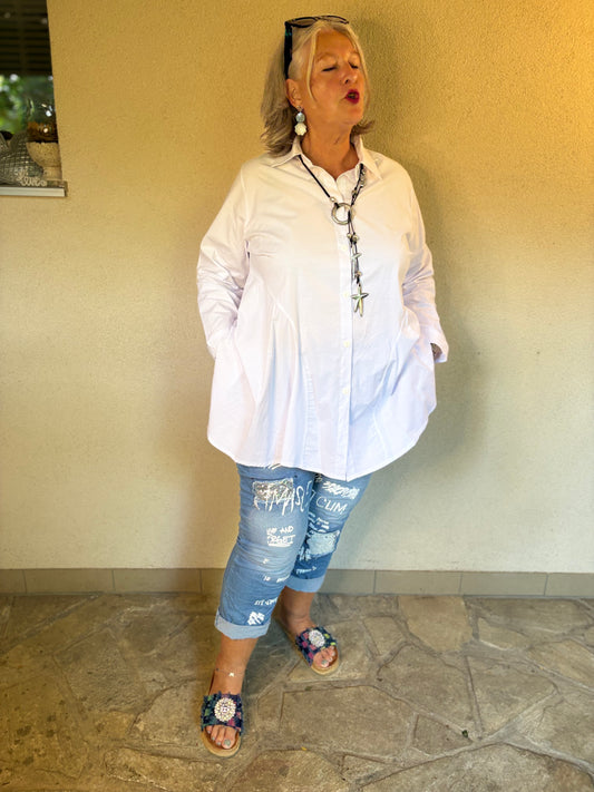 Statement-Jeans für starke Looks - HELLBLAU