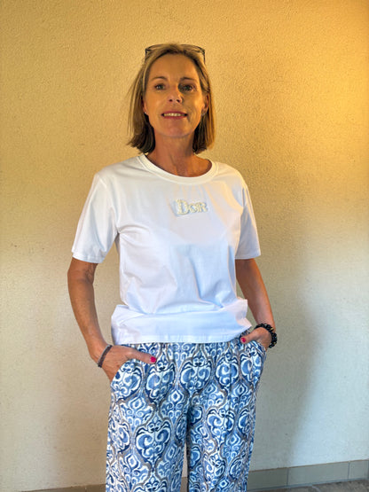 so schlicht - so besonders - T-SHIRT m. Strass