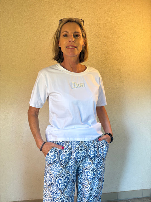 so schlicht - so besonders - T-SHIRT m. Strass
