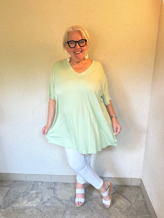 T-Shirt - MINT - Gutelaunefarbe