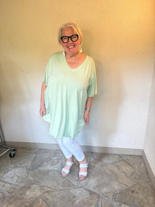 T-Shirt - MINT - Gutelaunefarbe
